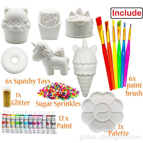 Squishy Painting Kit DIY Unicorn Cake Craft squishy painting kit Factory